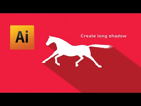 Create a Long Shadow in Adobe Illustrator
