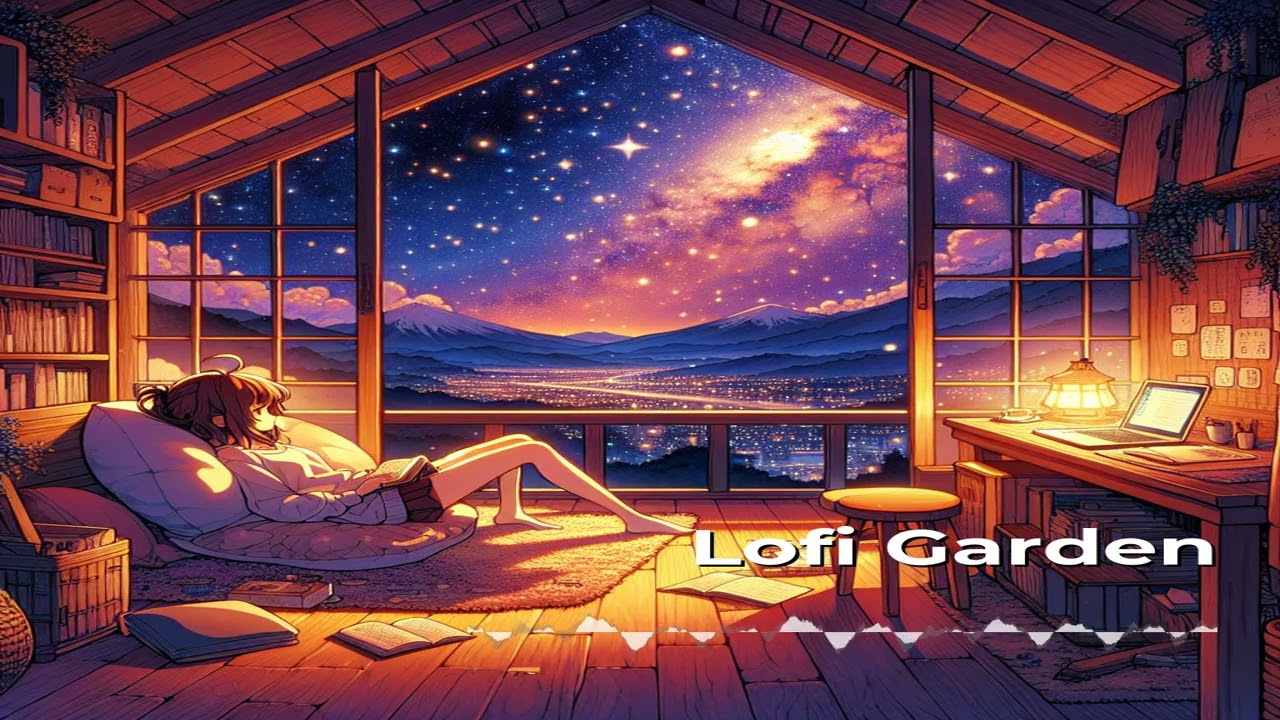 Cozy Attic Vibes 🌙✨ | Chill Lofi Beats for Study & Relax