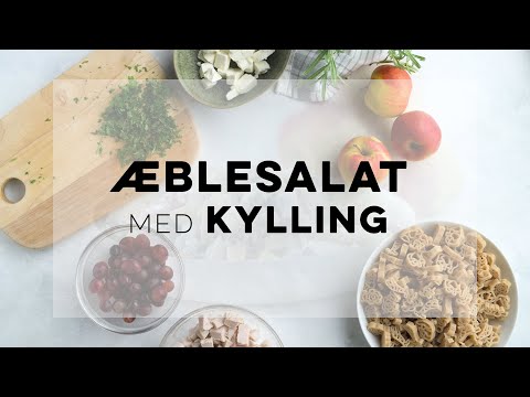 Video: Karamelliseret Kylling Og æble Salat