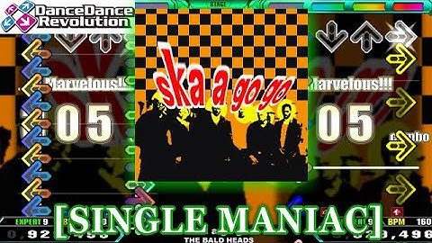 【DDR 2nd CLUB Ver.】 ska a go go [SINGLE MANIAC] 譜面確認＋Clap