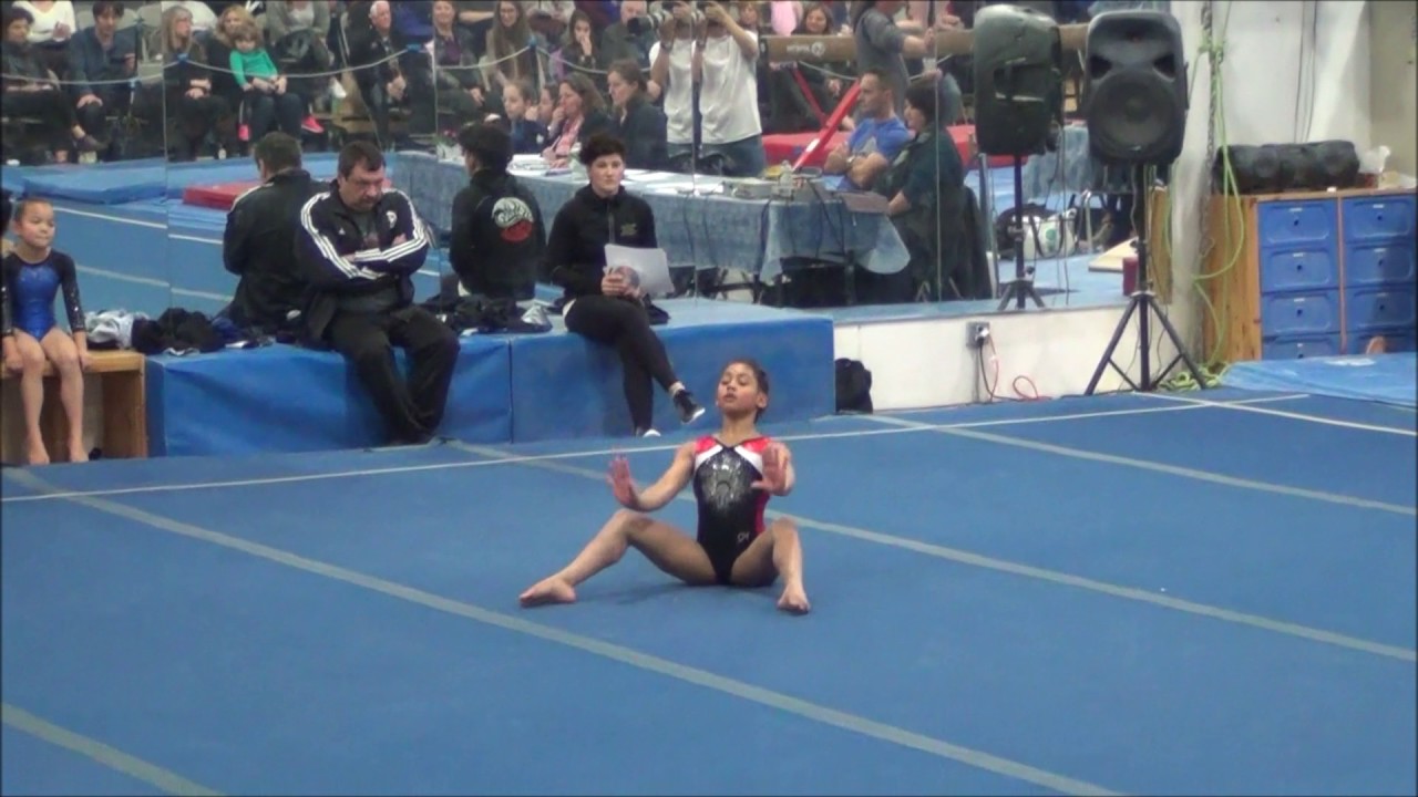 Саша Рожен Winterfest 2017 10 Year Old Canadian Simone Biles