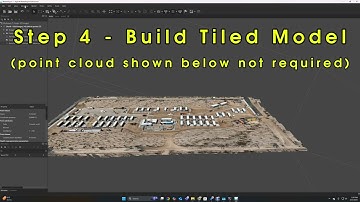 How Convert your Drone Video to a 3D Tiled Model in Metashape
