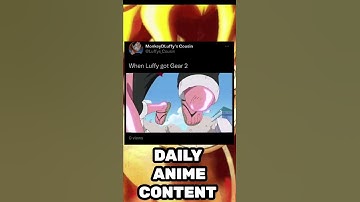 When Straw-hat Luffy Got Gear 2