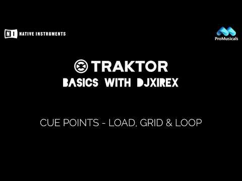 Traktor DJ Tutorial Part 6: Cue Points: Load, Grid & Loop