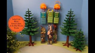 Safari Ltd. River, Great Lakes, & In The Woods Toobs Animal Figures -Learn Animal Names