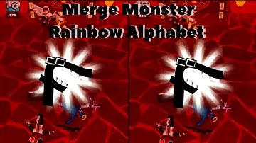 Merge Monster Rainbow Alphabet ⭐⭐⭐⭐