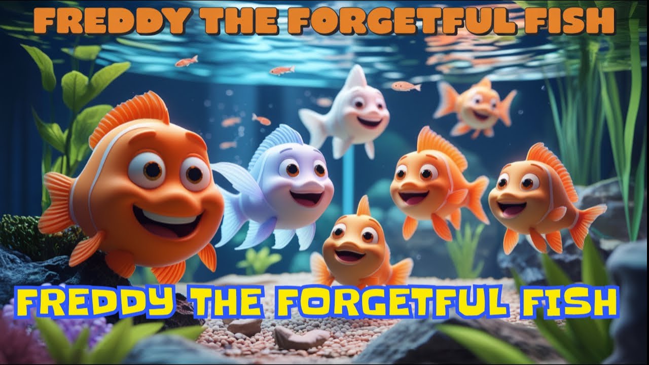Freddy the Forgetful Fish Rhymes - YouTube
