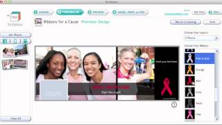 How to Customize Ribbons for a Cause Facebook Photo Collage screenshot 2