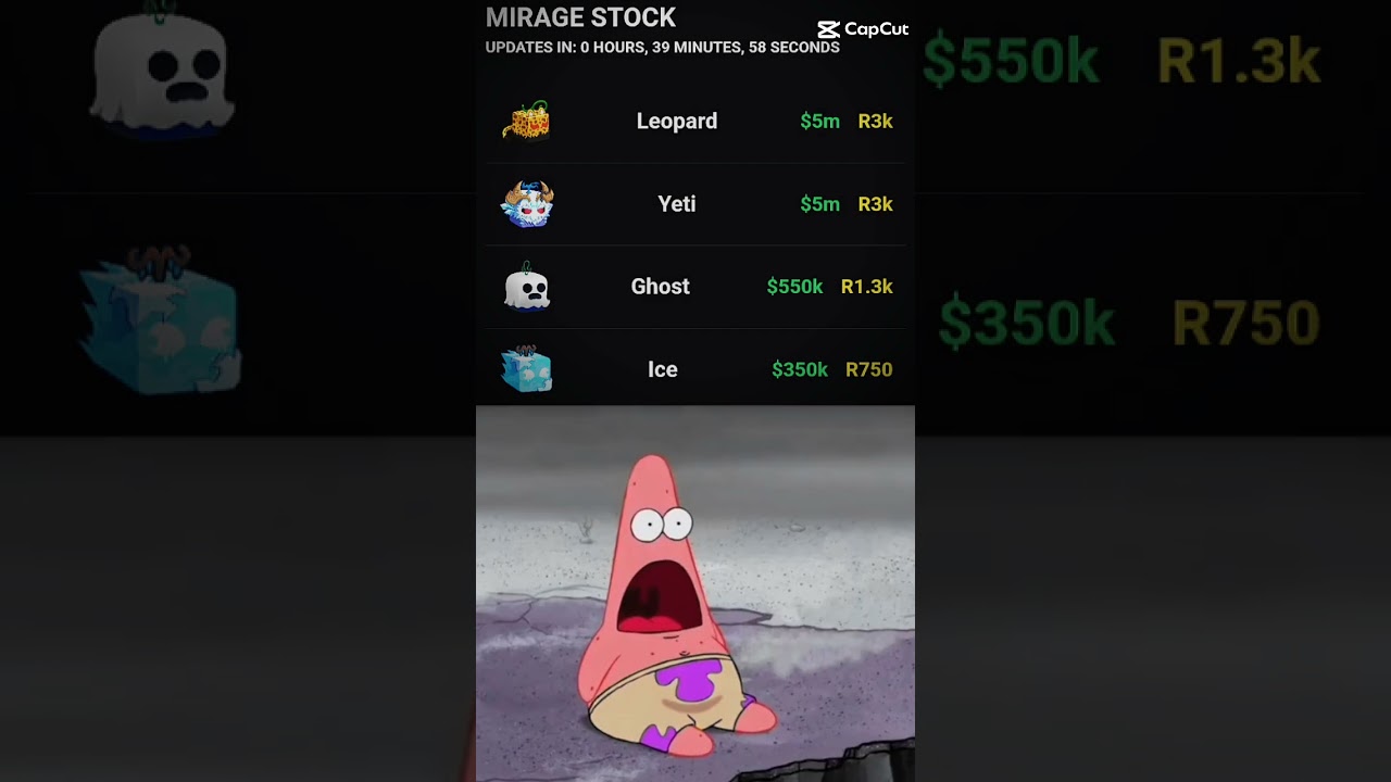 OMG yeti and Leo are in stock on marige Island 😱 