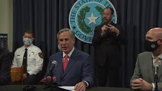 Gov. Abbott announces expanded openings in Texas in wake of COVID-19 numbers
