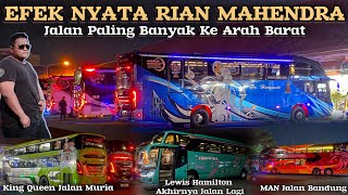 Packed with Passengers, Po. Haryanto Runs Most Routes‼️Nusantara Deploys MAN, Sleeper King Queen ...