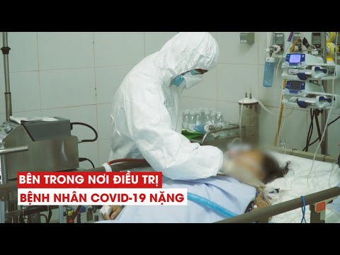 Cận cảnh khu điều trị bệnh nhân Covid-19 nặng ở Bệnh viện Phổi Đà Nẵng