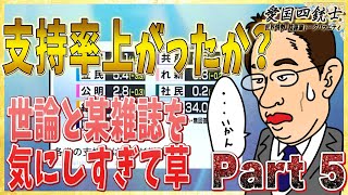 支持率気にしすぎ岸田政権、実態と世論の乖離⑤【愛国銃士】2022/1/12