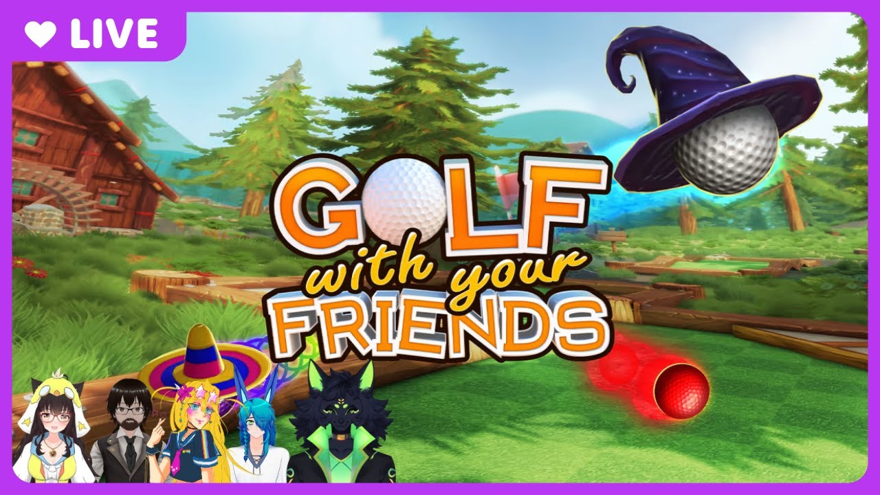 Golfing with @Desirablebottom, @ProjectE0S, @MalayaTheHero and @SleepyNubis -09/07/25