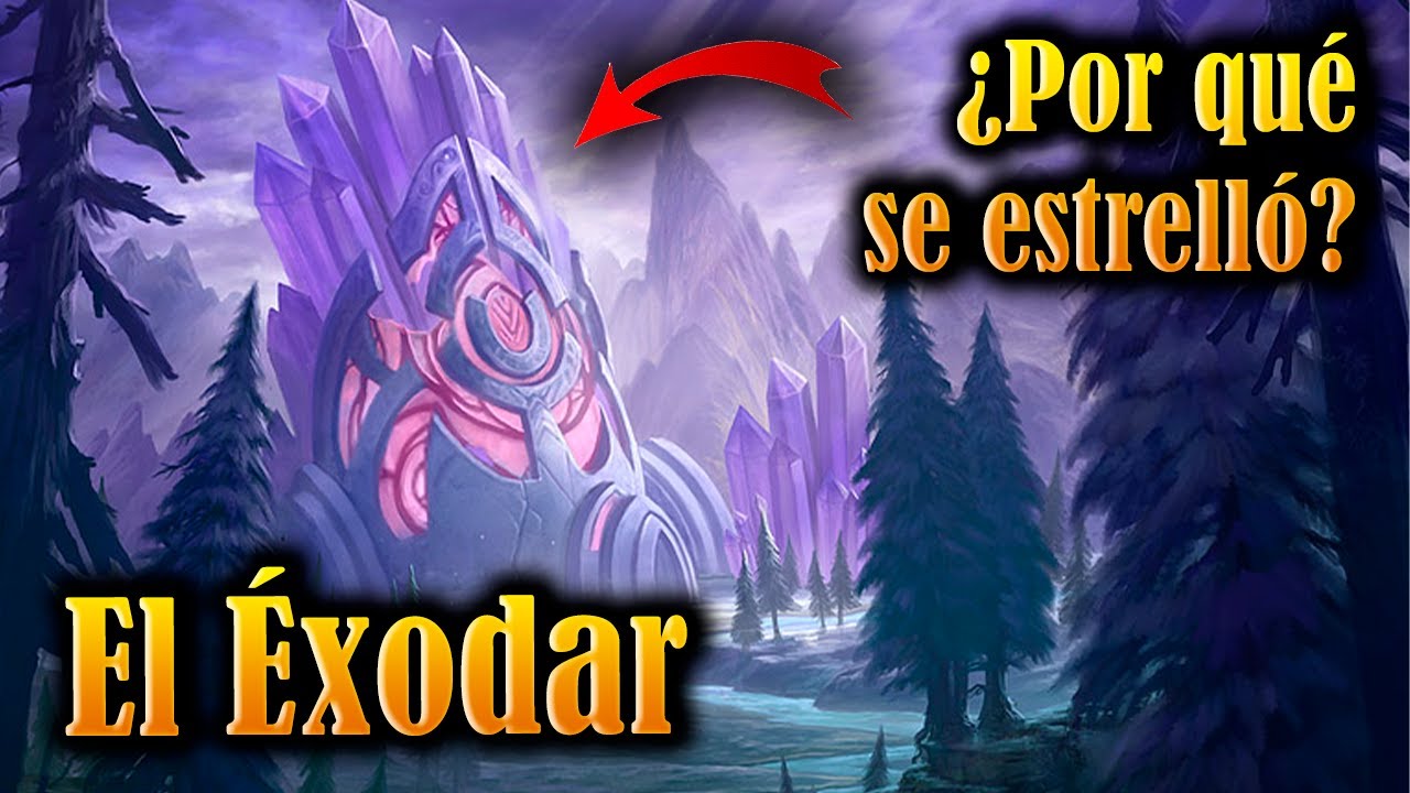 Exodar 🚀EL ÉXODAR🚀Los Draeneis y su llegada a Azeroth - Lore de Zonas de World ...