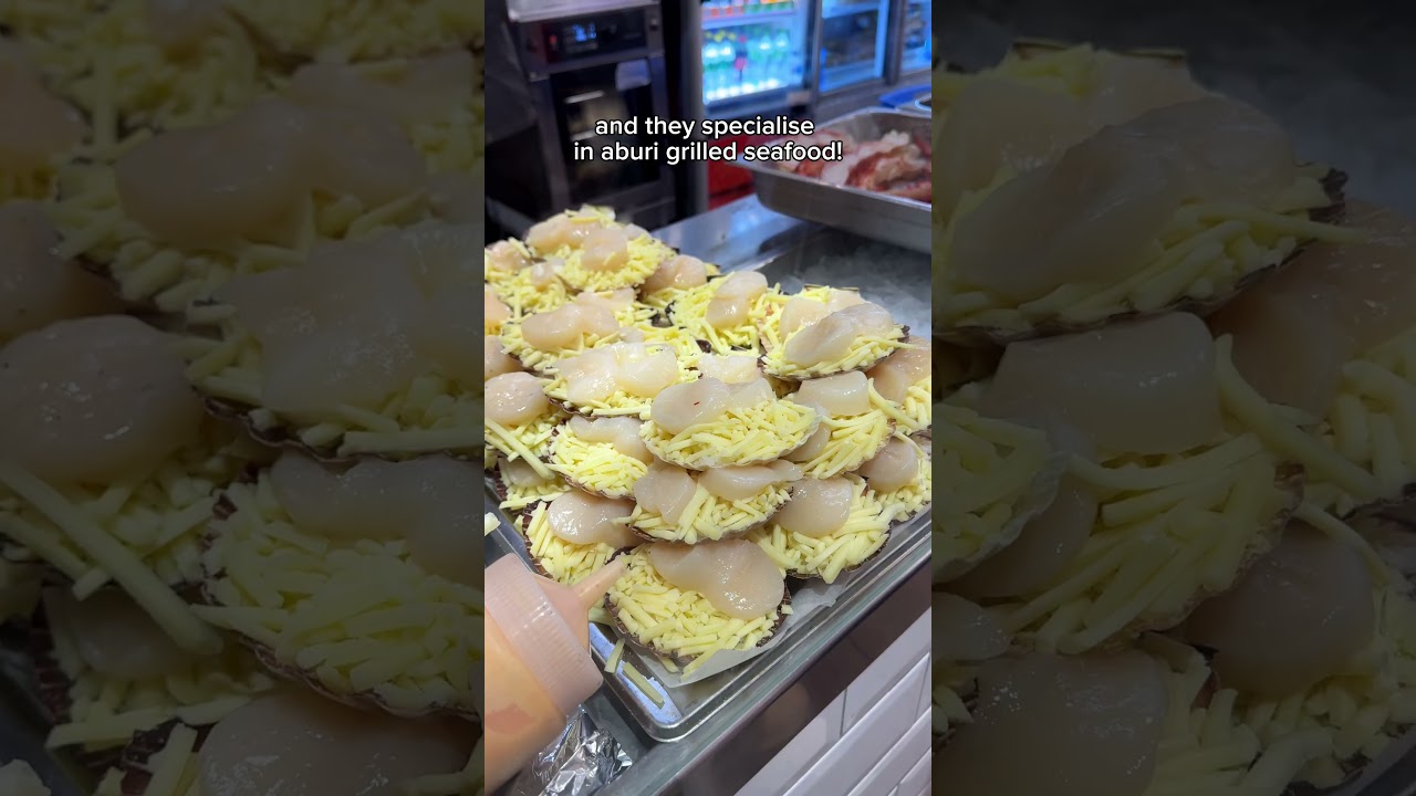 BEST SEAFOOD in Sydney! Aburi Scallops  