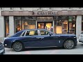 Bespoke Rolls Royce Phantom VIII &quot;Rose Phantom&quot; Peacock Blue with handpainted roses [8k]