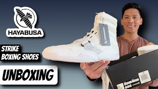 Hayabusa Strike Boxing Shoes UNBOXING AND FIRST LOOK!