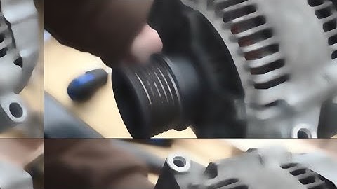 How to Remove Alternator Pulley in a few seconds