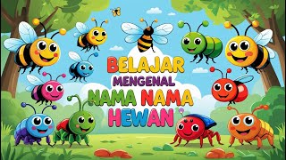 Belajar Nama Hewan – Reptil, Serangga, Ikan, Laut, Hutan & Air | Video Edukasi Anak-anak (22)
