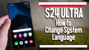 Samsung Galaxy S24 Ultra How to Change System Language  |  S24 Ultra S24+