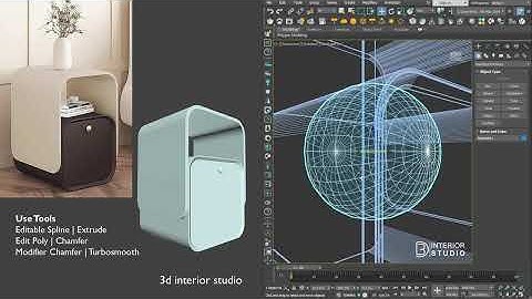 3ds Max Side Table Modeling | Beginner to Pro Tutorial