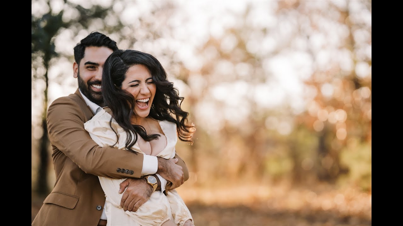 Persian Couple - Mina and Bijan Engagement Film ATX on the River