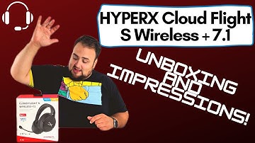 Hyperx Cloud Flight S Wireless | Unboxed and Impressions!