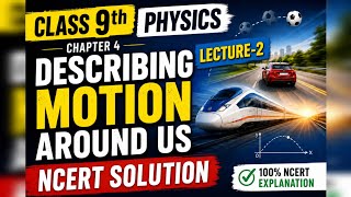 Describing Motion Around Us🔥 | NCERT Questions 5 to 8 Solutions | Class 9 Physics | Physics Mantra