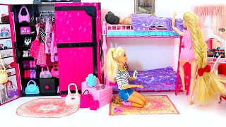 Barbie Rapunzel Shower Time Morning Routine Barbie Rapunzel Duschzeit Morgen Routine