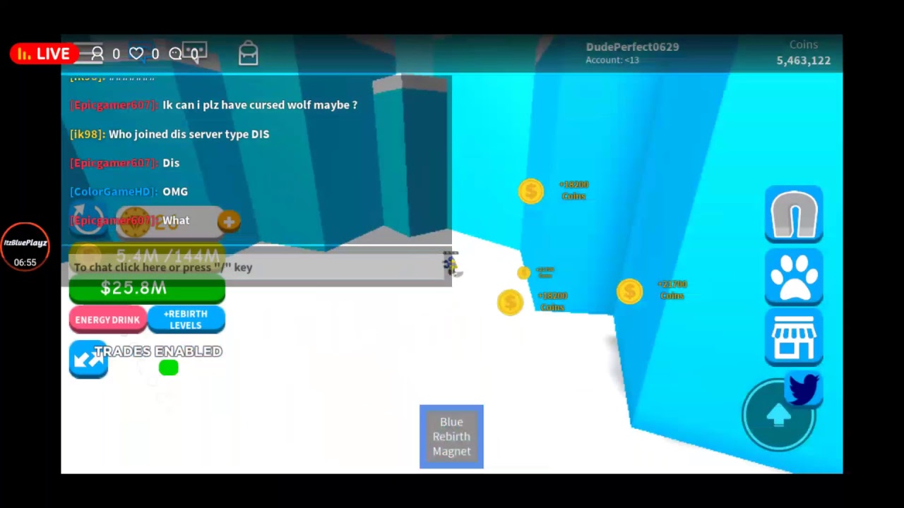 Watch me and McProseph Gaming play together. you can join us by adding McProsephYoutube on roblox
