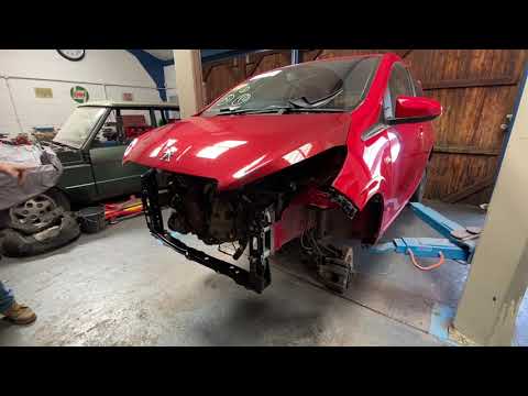 Repairing A Cat S Insurance Total Loss Salvage Peugeot 108