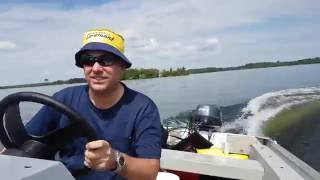 Boating On Cameron Lake