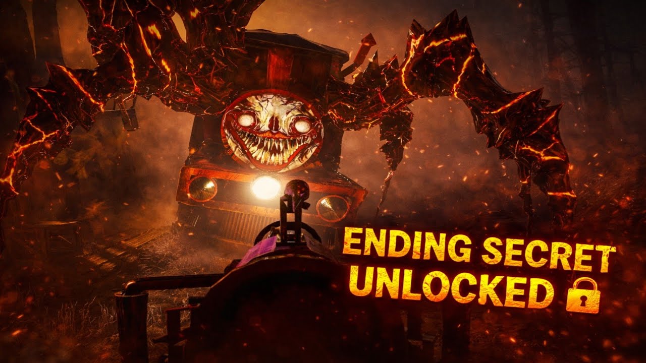 ESCAPING CHOO CHOO CHARLES?! INSANE Final Boss Fight + Ending!