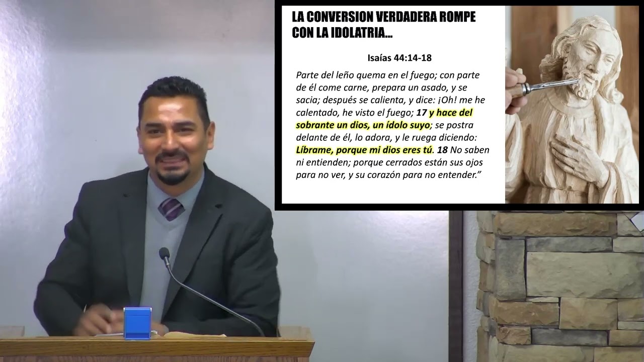 De Los Idolos al Dios Vivo - Israel Zavala