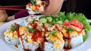 Asmr california roll sushi with dynamite sauce *no talking eating
sounds real sound mukbang hi everyone, today! i made fish s...
