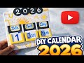 I Made a Reusable 2026 Calendar from Cardboard 😱 | How do make a calendar