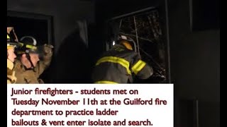 A look into the Junior Fire Department Bailout and Vent Training