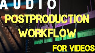 Audio Postproduction Workflow for Videos Wealth