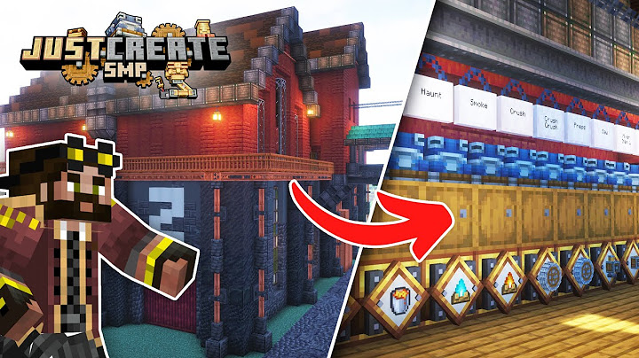 I built a SMART WORKSHOP in Minecraft Create Mod! [#29]
