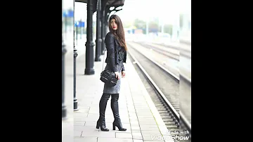 Shiny Latex Leather High Heel Pointed Toe Thigh High Boots Outfits Youtube Shorts Beta Shorts 