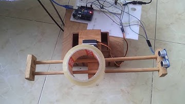 Arduino Cảm Biến Siêu Âm - RC SERVO