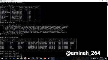 Fungsi Agregasi pada MYSQL