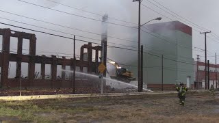 Fire Clean up Continues In Jamestown