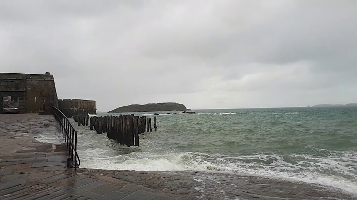 Grandes marées Saint-Malo Mercredi 2 Octobre 2019