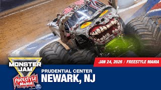 Monster Jam: Newark, NJ - 3 (Full Event) | Jan 24, 2026 | Freestyle Mania