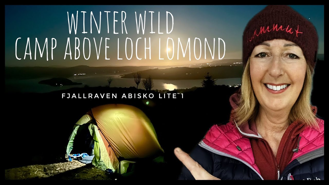 Зимний дикий лагерь над озером Лох-Ломонд: Fjallraven Abisko Lite 1