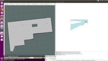 SLAM Gmapping with Pioneer 3 mobile robot in MobileSim
