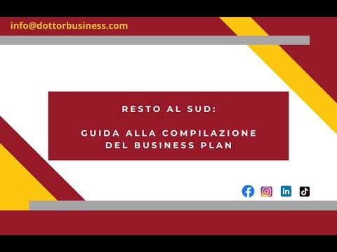 business plan resto al sud b&b