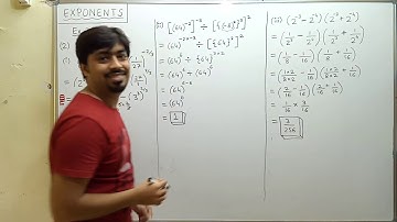 8 ICSE - Maths - Exponents Video 3 - Navjit Rajani - Professor Maths - Elite Tutorials